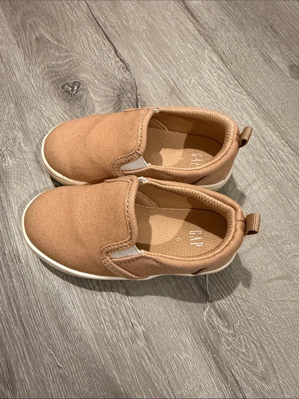 GAP and Old Navy Kids Sneaker Bundle — Red, Gray, Tan & Brown